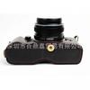 Olympus PEN-F Camera Half Case Cover PU Leather Protective Sleeve Mirrorless Black Brown Coffee