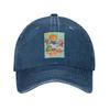 Rainbows Brite Baseball Caps Snapback Washed Denim Hats Outdoor Adjustable Casquette Hip Hop Baseball Cowboy Hat for Unisex Women