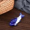 Style Fish Shaped Cute Ceramic Chopstick Rest Chopsticks Holder Dinnerware Stand Tableware Rack