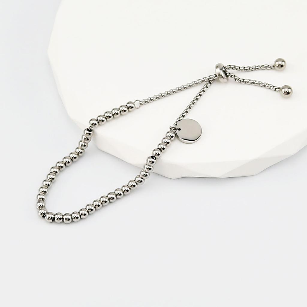 Простой круглый фирменный браслет из нержавеющей стали женский круглый браслет из титановой стали круглый фирменный браслет из бисера браслет из бисера