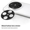 Для Oppo Find X8 Pro 5G Полый протектор объектива Крышка ободка камеры телефона из алюминиевого сплава