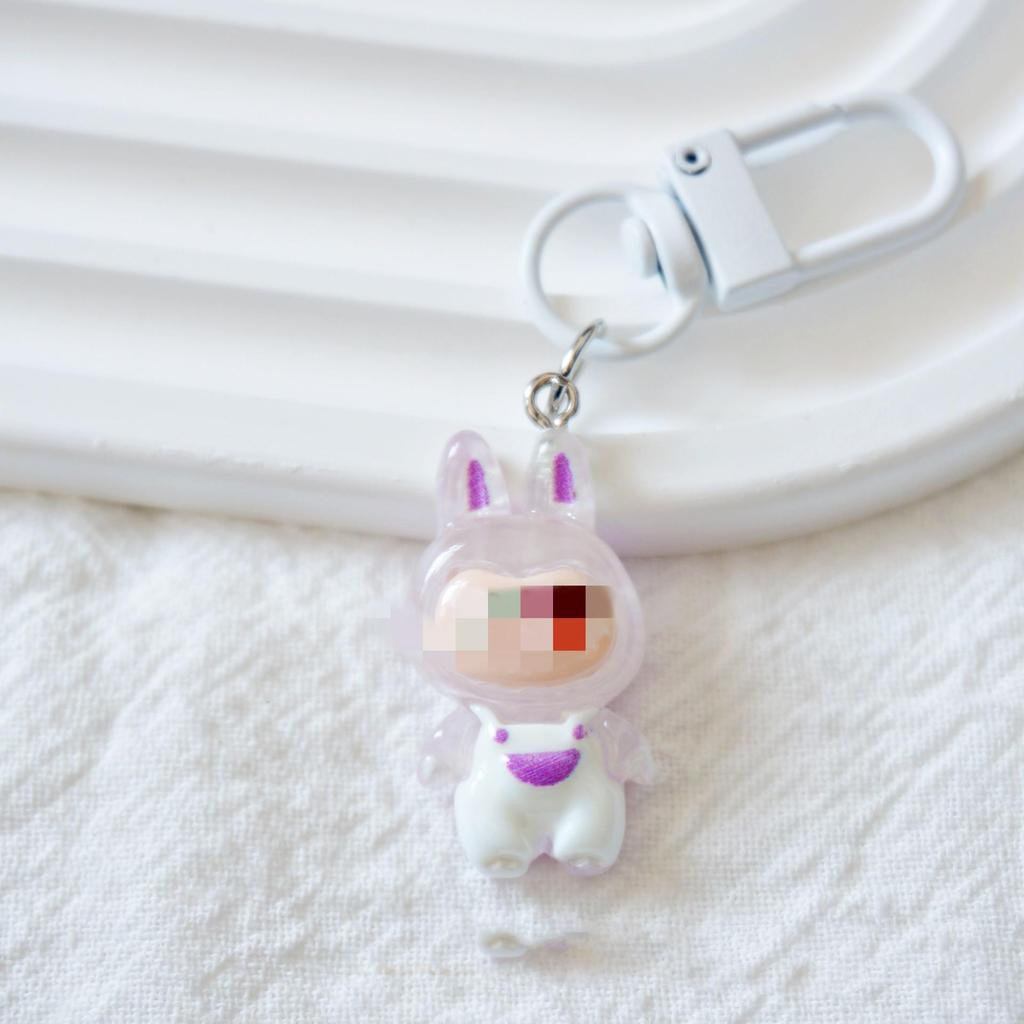 Оригинальный брелок-подвеска в виде куклы-эльфа из мультфильма Лабубу - милый подарочный брелок-подвеска