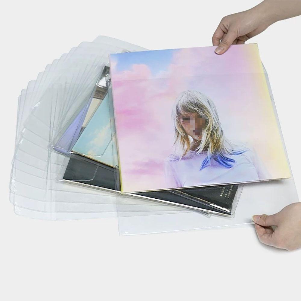 7/10/12 дюймовый конверт для виниловых пластинок Утолщенная защита пластинок Полезная обложка для LP-пластинок Пластинка