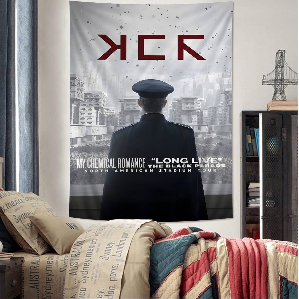 Группа My CChemical RRomance Цветной Гобелен Настенный Бохо Настенные Гобелены Мандала Настенные Полотна