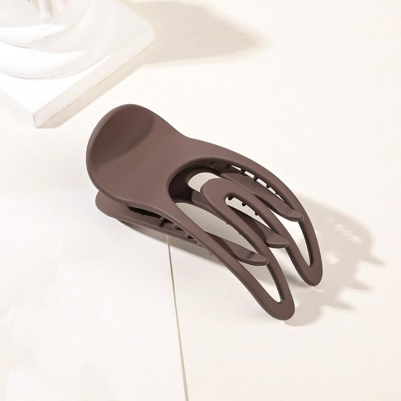 3 шт. Матовый зажим для волос, сильный захват, заколки, большой зажим-краб для волос для женщин, девушек, тонких, редких волос, аксессуары для укладки