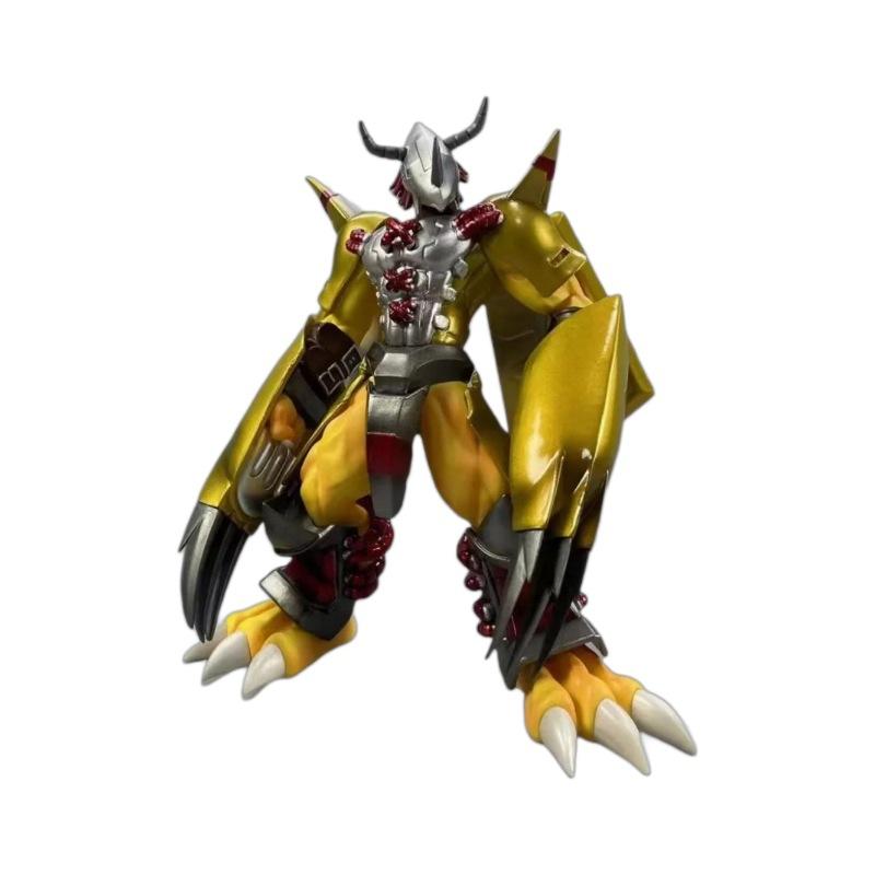 Digimon GK WarGreymon Figure, Standing Ultimate Form Dark Evolution Model, Boxed Collectible Statue