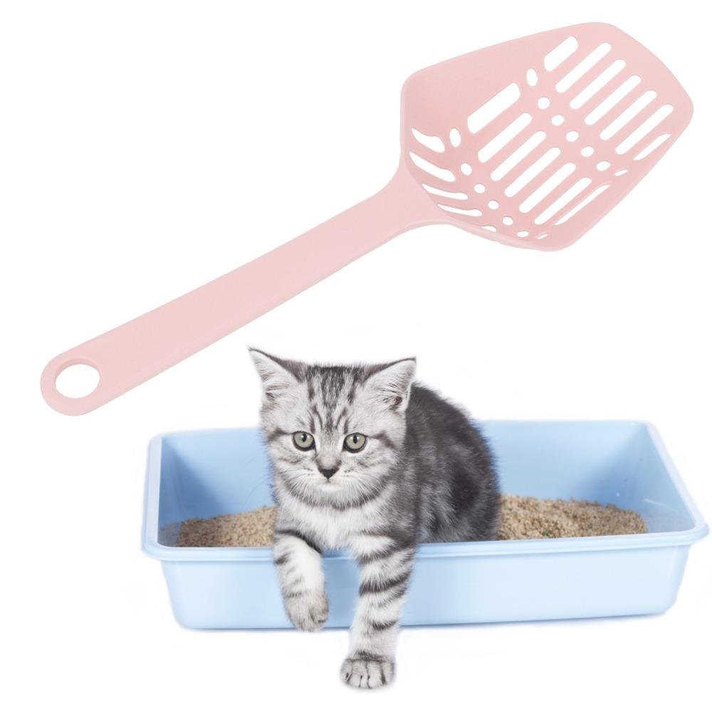 Deep Shovel Cat Litter Scoop with Back Hook Cleaning Shovel Tool Cat Litter Box