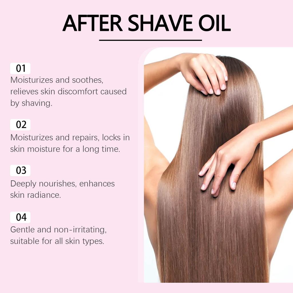 Strawberry-Flavored Aftershave Oil Soothes Skin, Moisturizes, Moisturizes And Smoothes Daily Care Oil 90ml