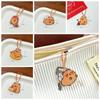 Cute Kapibara Bag Hanging Acrylic Capibara Pendant Kawaii Capybara Acrylic Keychain  Kids