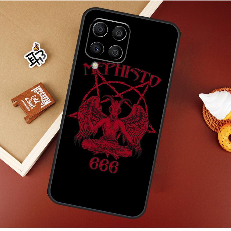 Пентаграмма Бафомет Сатана Для Samsung Galaxy M12 M32 M52 M13 M33 M53 M11 M31 M51 M15 M55 M14 M34 M54 M30s M20 Чехол