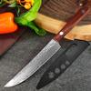 Damascus Steel Kitchen Utility Knife Paring Slicing Knife Cleaver Butcher Knife Sushi Knife Cooking Cutting Tools