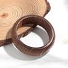 New Simple Wooden Geometric Wide Bangle for Women Retro Fashion Chunky Round Square Cuff Bracelets Personalized Jewelry Gifts