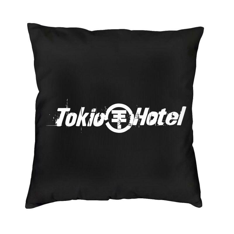 Музыкальная рок-группа Tokio Hotel Наволочка 45x45 Декор для дома Печать Наволочка для диванной подушки Двусторонняя