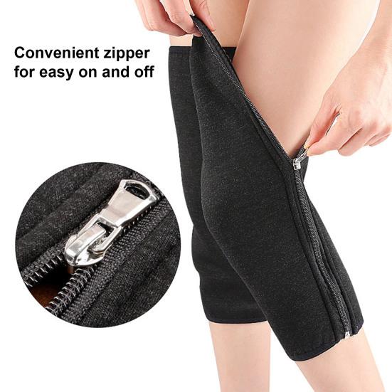 1 пара наколенников с утолщенной флисовой подкладкой, эластичные теплые наколенники, зимние термонаколенники