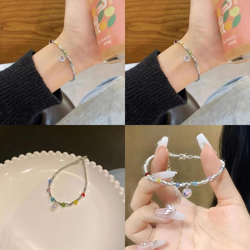 Heartshaped Couple Trendy Bracelets For Women Highend Design Summer