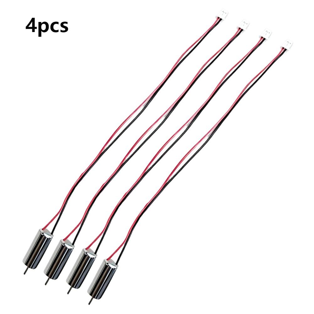 4pcs Mini High Speed Coreless Motor Model 1.25 terminal Cable DIY Vibration Electric Motors