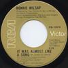 7-дюймовая пластинка RONNIE MILSAP It Was Almost Like A Song PB10976 RCA Victor 1977 Канада Мировая музыка Б/у