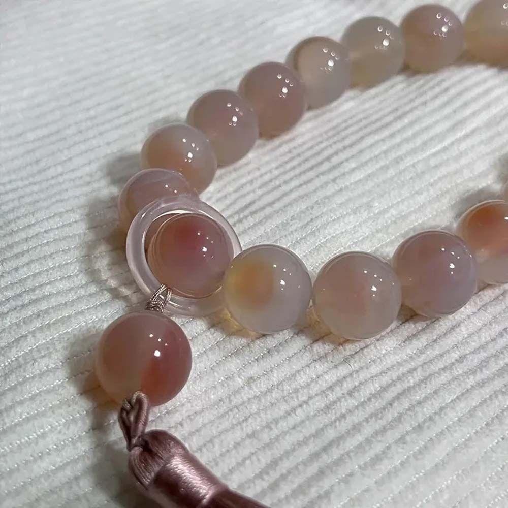Bangles Green Beads Antique Bracelet Female Hand Chain Chinese Style Bracelets Stone Bracelets