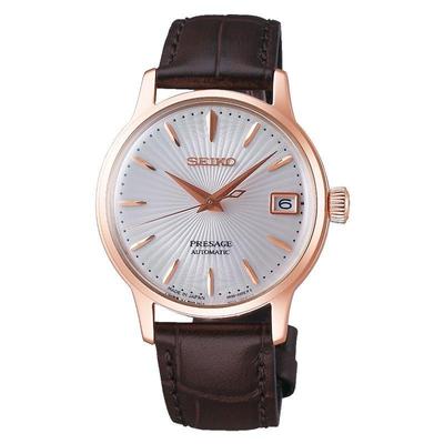 Часы женские Presage Cocktail Time с автоматическим механизмом и циферблатом с солнечными лучами SRP852J1 / SRRY028