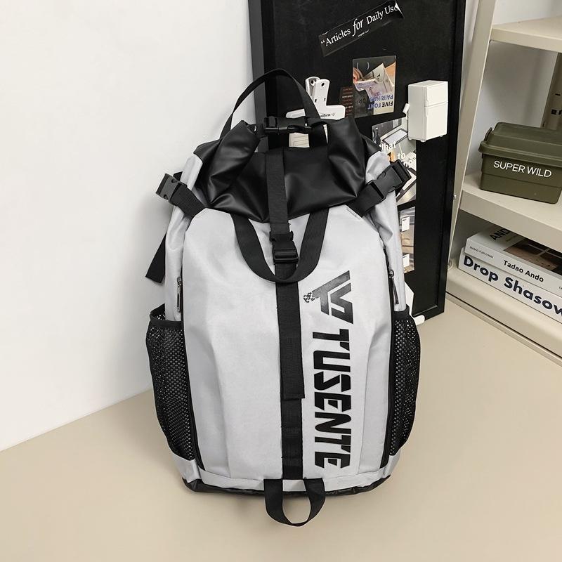 Мужской спортивный рюкзак большой вместимости для студентов - баскетбол, футбол, для улицы и путешествий