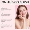Двусторонний стик-румяна Zephoco в оттенке Nude Pink - Идеально подходит для повседневного макияжа и свиданий
