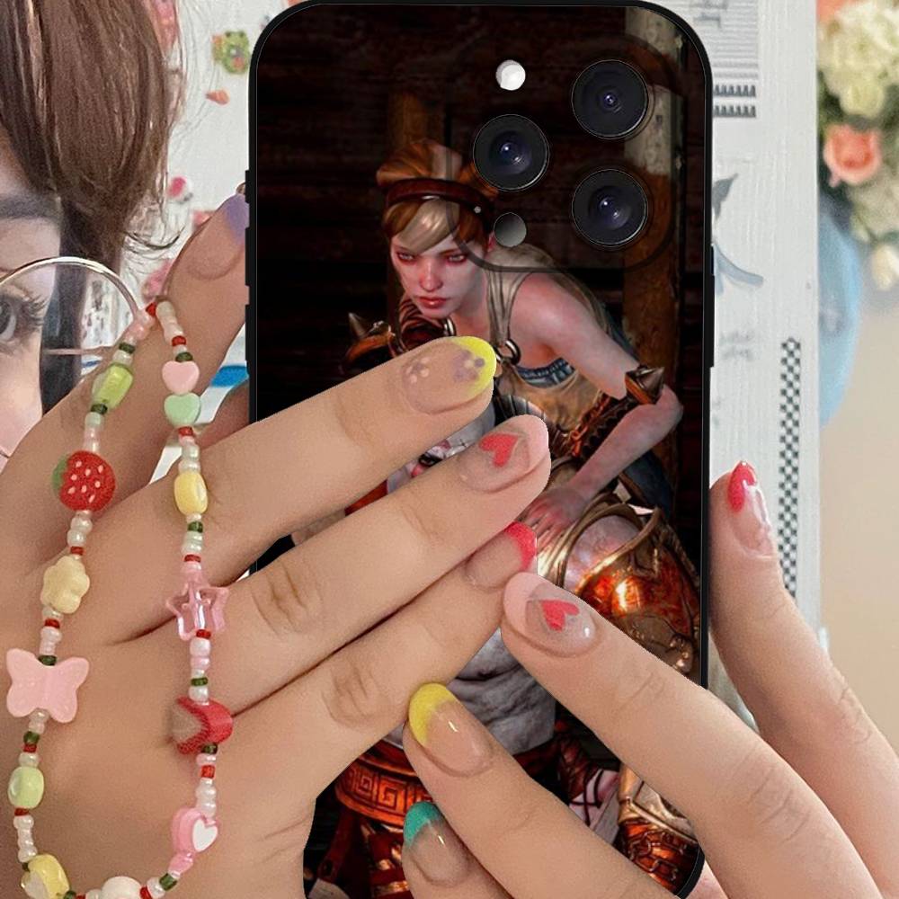 Чехол для телефона G-God Of War для IPhone 17 16 15 14 13 12 11 PRO MAX PLUS Mini из ТПУ, мягкий, приятный для кожи