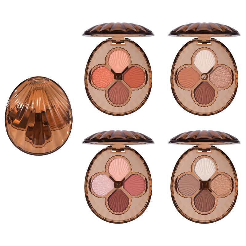 The Shell Eye Shadow Quad Is Durable, Delicate and Easy To Faint. Students and Girls Create Attractive Eye Makeup