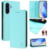 Роскошный кожаный чехол для Samsung Galaxy A56 A26 A36 A16 A06 A51 A71 A50 A55 A40 RFID-блокирующий слот для карт Магнитная подставка для притяжения Ударопрочный откидной чехол