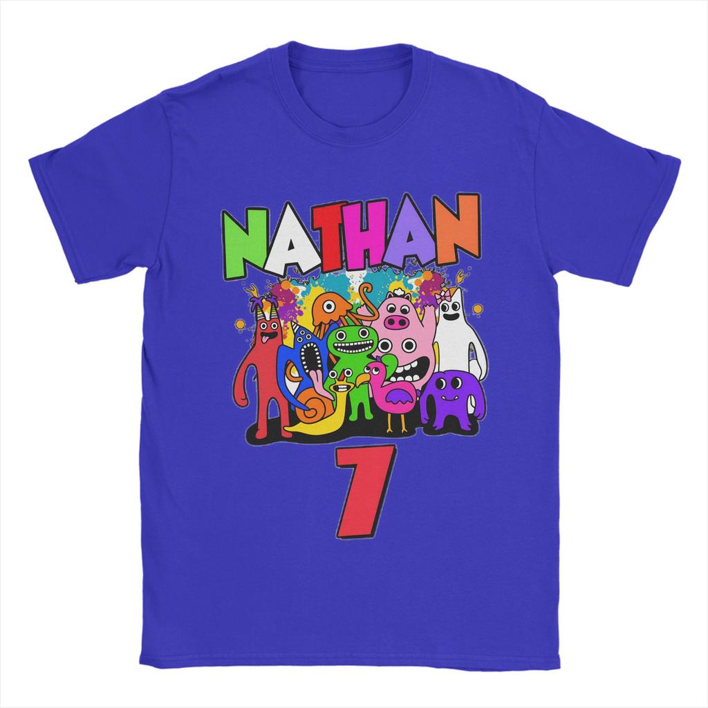 Garten of Banban Friends Characters T Shirt Unisex 100 Cotton Novelty TShirt Crewneck Tee Shirt Short Sleeve Tops Plus Size