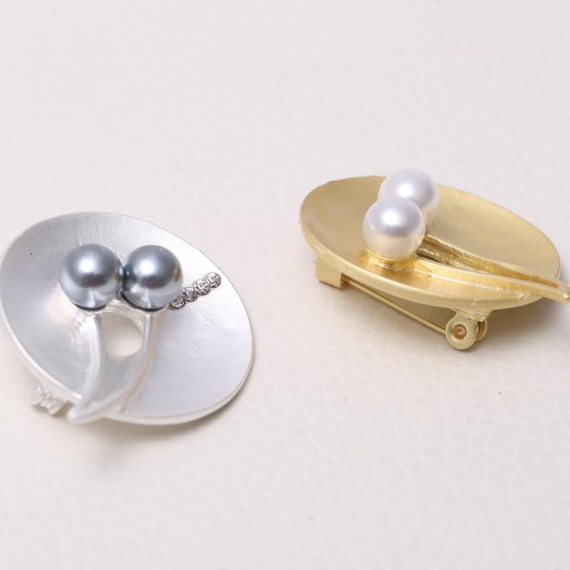 Новая индивидуальная геометрическая брошь для пальто, круглая жемчужная брошь, модная Высококачественная подарочная одежда, аксессуары, ювелирная брошь