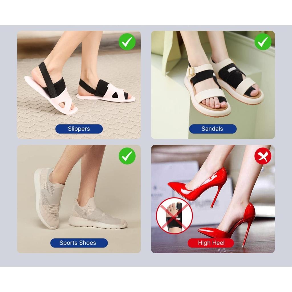 Bunion Pad Women & Men Big Toe: Foot Straightener Splint Brace 2pcs