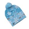 LED Light-Up Knitted Christmas Hat for Adults & Kids - Festive Party Accessory