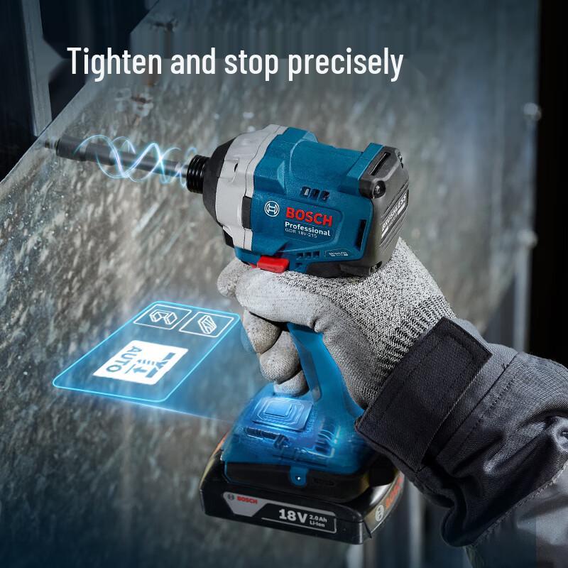 Bosch GDR 18V-215 Cordless Impact Driver Kit CN plug (adapter included)