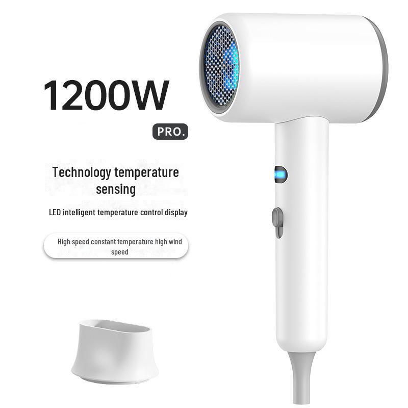 Фен высокой мощности с цифровым дисплеем, интеллектуальной регулировкой температуры и технологией Blue Light Ion