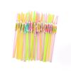 50Pcs Fruit Juice Cocktail Straws Beach Party Umbrella Plastic Drinking Straws