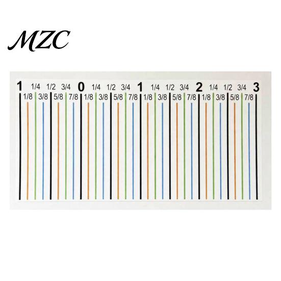 Adhesive Seam Guide Tape Allowance Sticker for Sewing Machine, Ruler with Scale Marks, Positioning Decal Accurate Stitching Clear