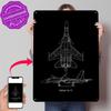 Sukhoi Su  Tin Poster Customized Wall Art Retro Vintage Metal Signs for Fans Room Home Decoration Gaming Bar Accessories House