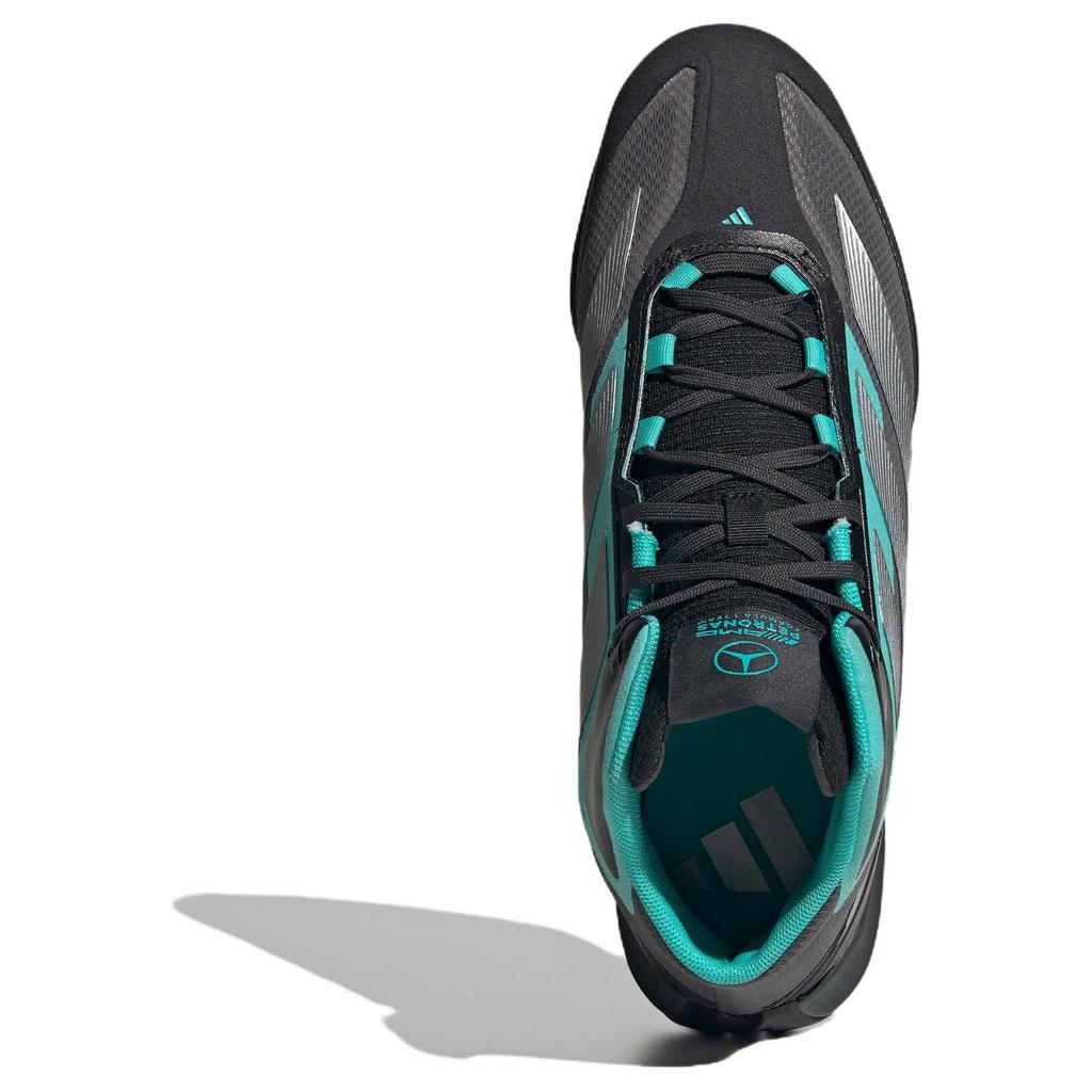 adidas Feroza Mer Удобные Универсальные Повседневные Ботинки Средней Высоты Унисекс Повседневная Обувь Черный Зеленый KJ6173