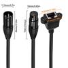 30cm RJ45 Network Connector ABS Extension Cable for DMX-CON Controller Series