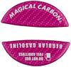 HASEPRO Magical Carbon [Эмблема крышки топливного бака] (2 куска) Обычный тип (розовый) CFER-1P