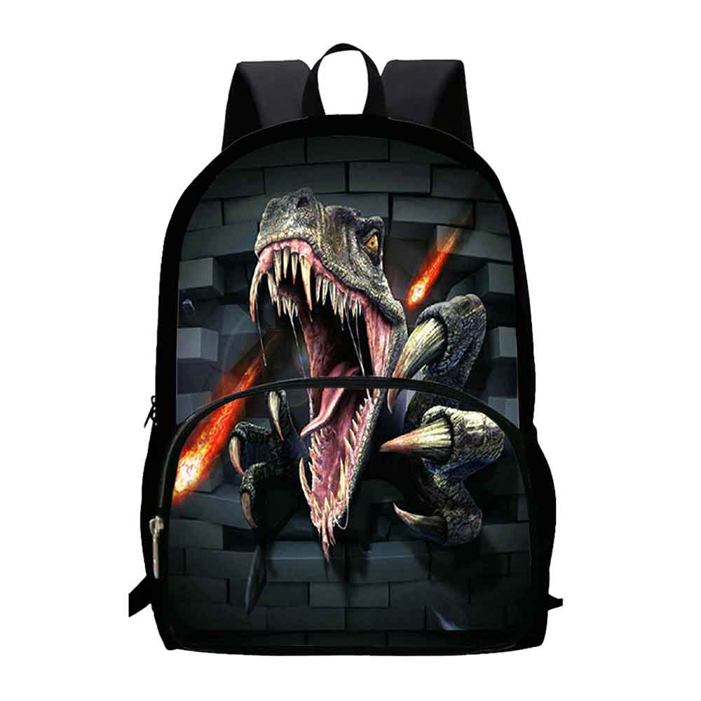 Школьный рюкзак с динозавром для 1-3 класса, школьные сумки с героями мультфильмов для мальчиков, большой емкости, детский рюкзак с изображением животных