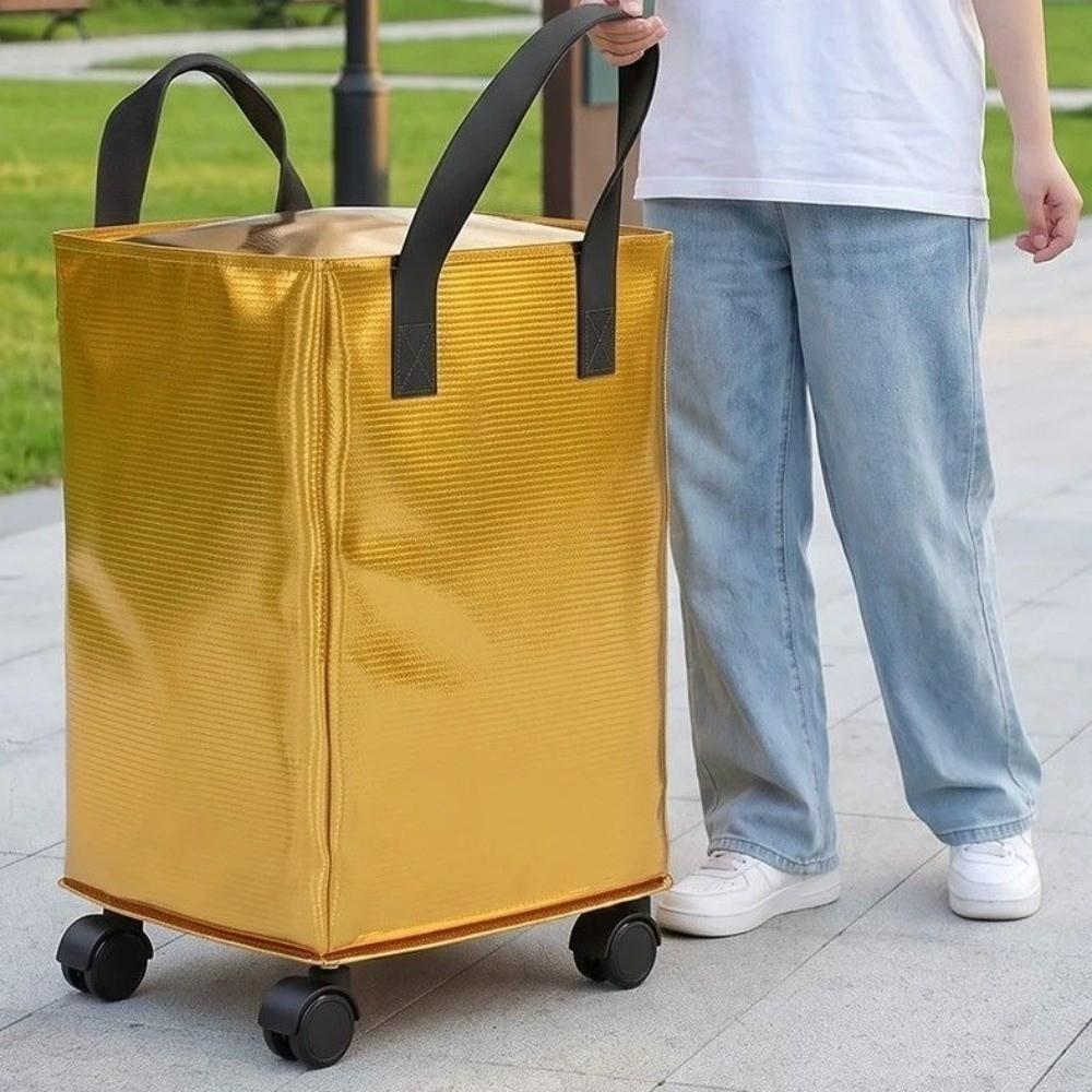 Waterproof Clothes Storage Bags Large Capacity Moving Cart Bag New Quilt Storage Bag Home Moving