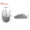 Wireless Mouse Dual Modes DPI Adjustable Mute Button Rechargeable Comfortable Grip Controller Bluetooth-Compatible Wireless Mouse Computer Accessories