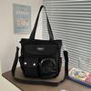Schoolbag Korean version ins style schoolbag women's new simple and cute versatile junior high school high school students large capacity backpack