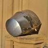 Medieval Crusader Templar Helmet Lerp Warrior Knight Helmet Silver Finish Crusader Helmet