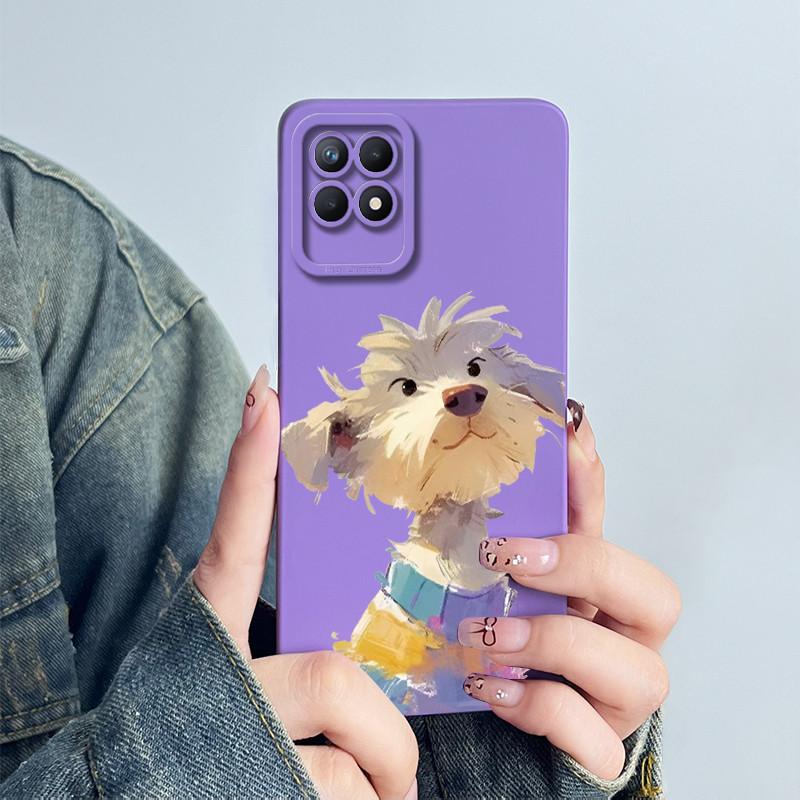 Чехол для телефона OPPO Realme 8i 4G RMX3151 RMX3286 Мягкий силиконовый Capa для realme Narzo 50 Милый панда Мультяшный Цветок Funda Чехол