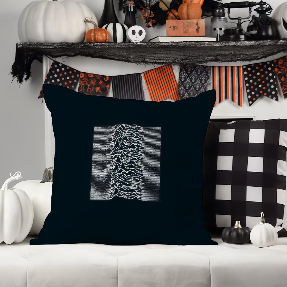 Rock band Joy Division Pillow Case Office Cushions Suitable For Sofa Car Bedroom Decorative Cushion Cover