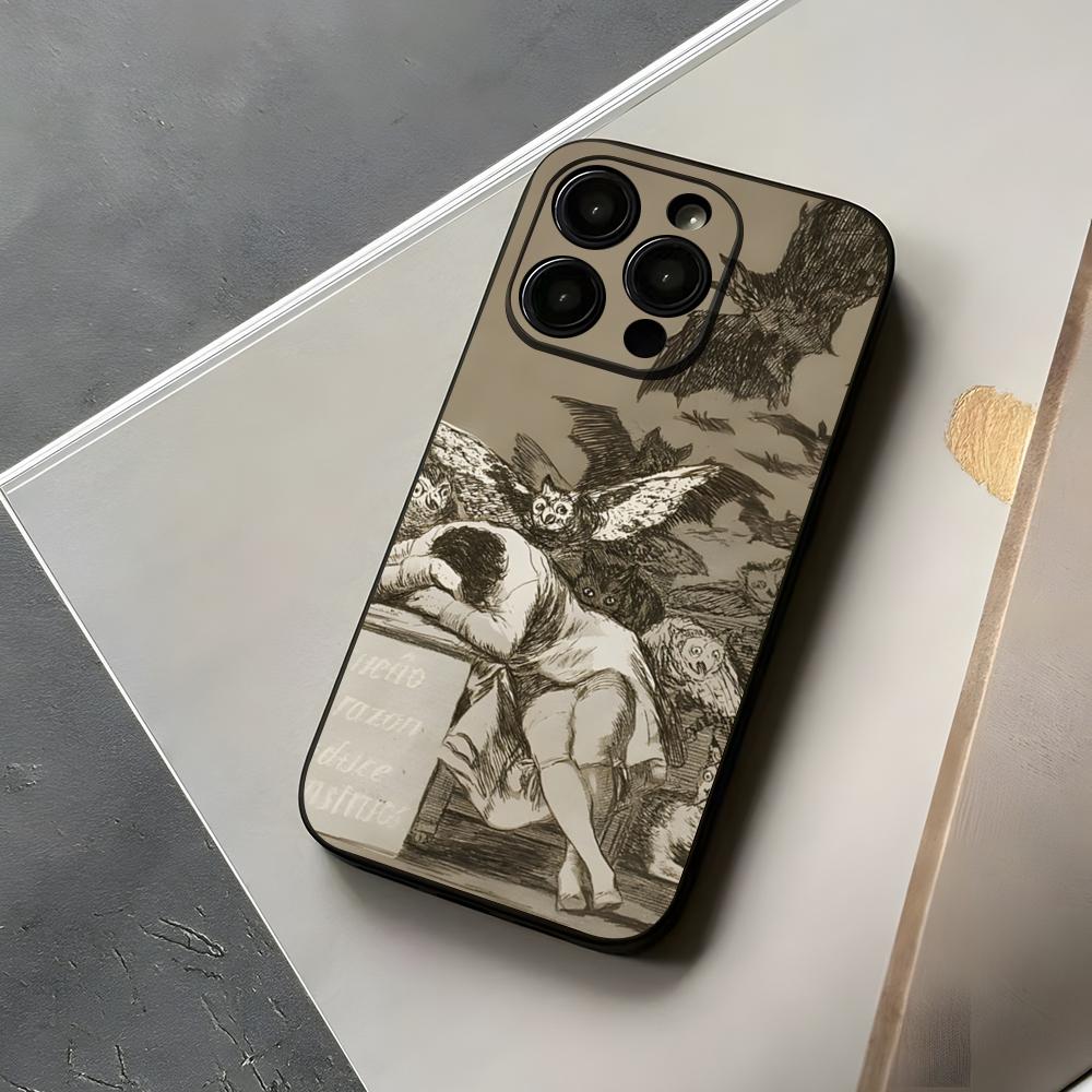 Испания Франсиско Гойя Художественный Чехол Для Телефона Для Iphone 15 16 12 14 Se 2020 2022 Pro Excellent Max 11 13 Xr X Xs Plus Funda Shell Cover