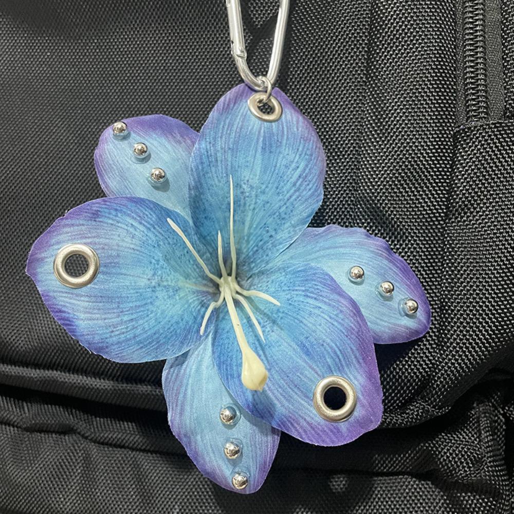 Keychains Flower Keychain Phone Charms Bag Pendant Imitation Flowers Pendant  Gift Jewelry