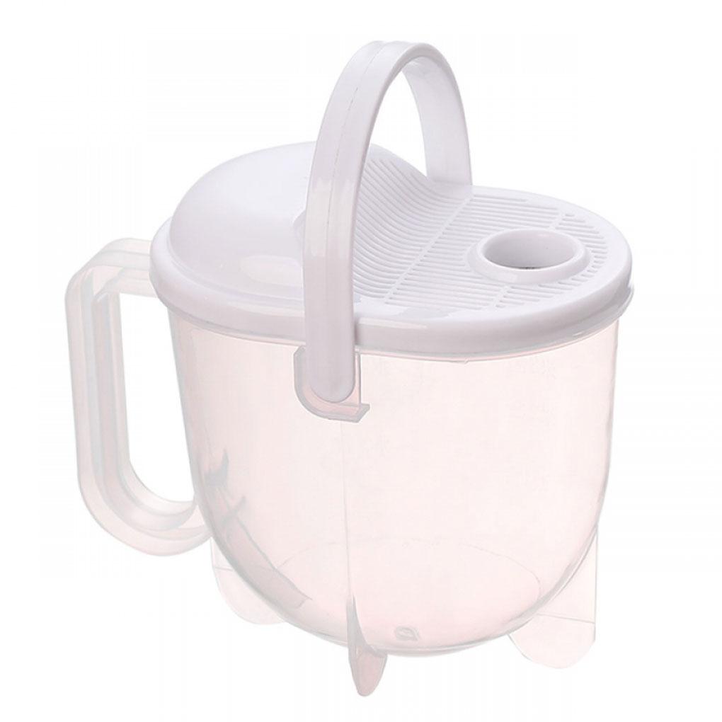 Машина для мытья риса с ручкой, пластиковое сито для мытья соевых бобов, удобное многофункциональное сито для кухонных принадлежностей